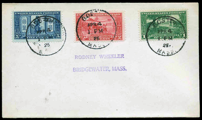 Scotts #619 US stamps