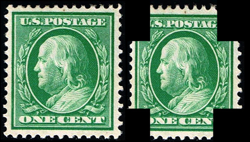 1 Cent Green Stamp 